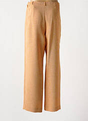 Pantalon droit orange PAUL MAUSNER pour femme seconde vue