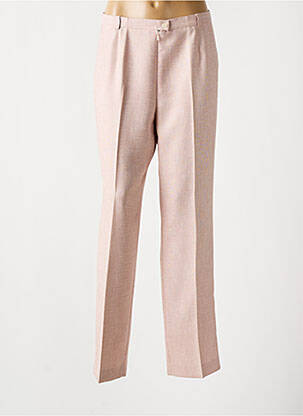 Pantalon droit rose PAUL MAUSNER pour femme