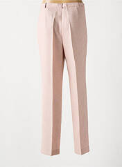 Pantalon droit rose PAUL MAUSNER pour femme seconde vue