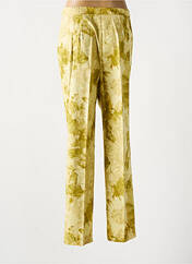 Pantalon droit vert GRIFFON pour femme seconde vue