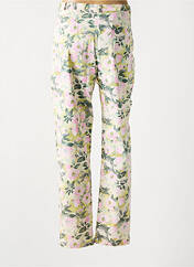 Pantalon droit vert MISS WEAR pour femme seconde vue