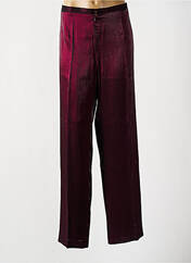 Pantalon droit violet MAFECCO pour femme seconde vue