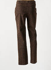 Pantalon slim marron QUATTRO pour femme seconde vue