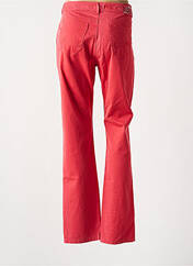Pantalon slim rouge FRED SABATIER pour femme seconde vue