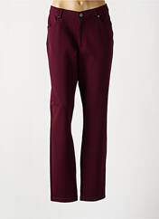 Pantalon slim rouge LCDN pour femme seconde vue