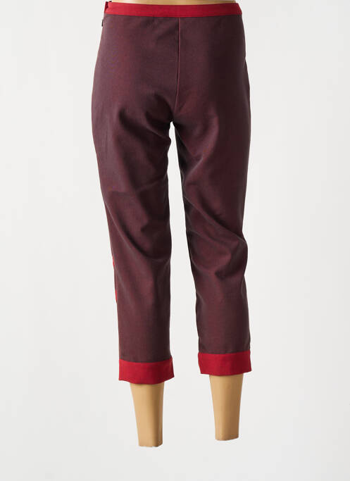 Pantacourt slim rouge ENJOY femme