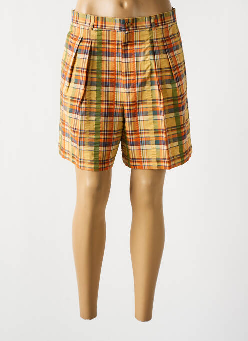 Bermuda jaune LUCCHINI pour femme