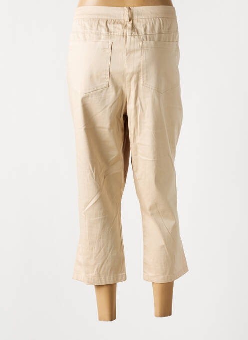 Pantacourt beige FRED SABATIER pour femme