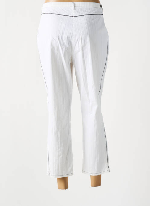 Pantalon 7/8 blanc QUATTRO pour femme