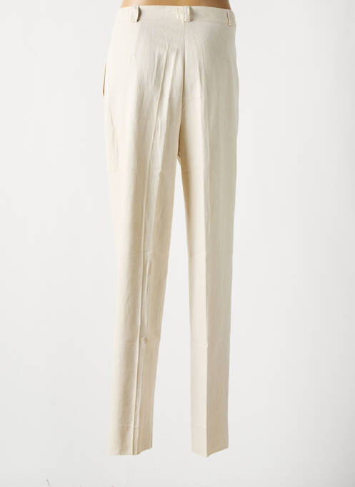 Pantalon droit beige JEAN DESSES pour femme