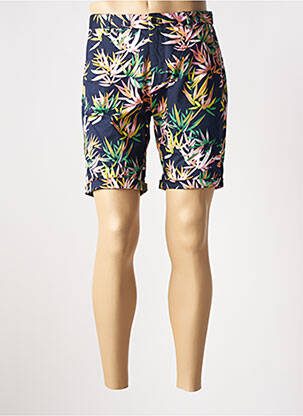 Bermuda taille à pinces taille normale bleu SCOTCH & SODA homme