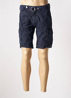 Bermuda multipoches taille normale bleu NORTH SAILS homme