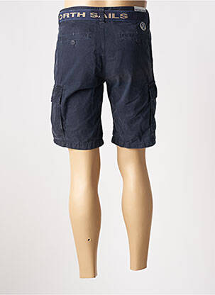 Bermuda multipoches taille normale bleu NORTH SAILS homme