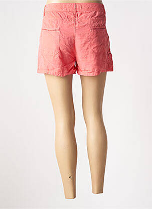 Short fermeture zippée sous rabat boutonné taille normale rose BANANA MOON femme