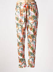 Pantalon droit orange LONGBOARD pour femme seconde vue