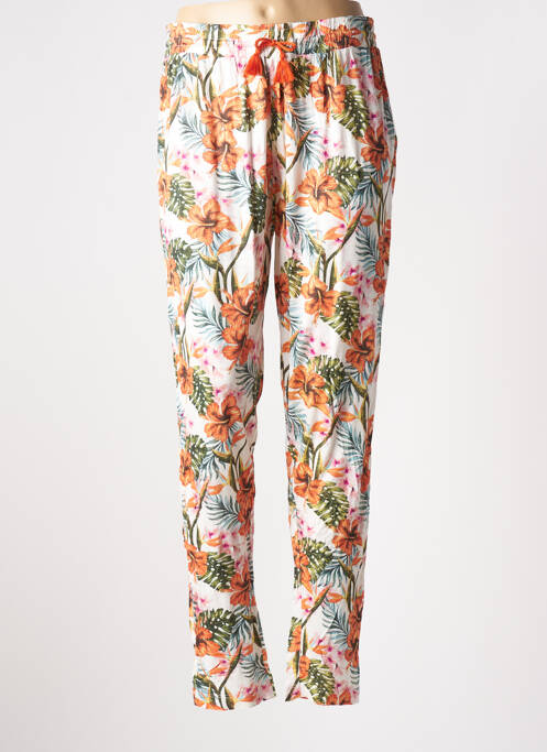 Pantalon droit orange LONGBOARD pour femme
