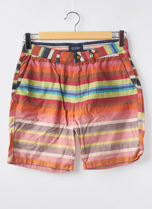 Short orange SCOTCH & SODA pour homme