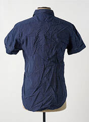 Chemise manches courtes bleu SCOTCH & SODA pour homme seconde vue