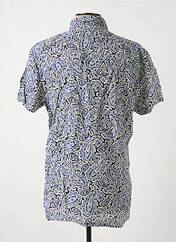 Chemise manches courtes bleu SCOTCH & SODA pour homme seconde vue