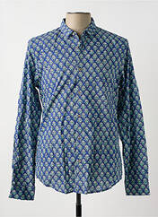 Chemise manches longues bleu SCOTCH & SODA pour homme seconde vue