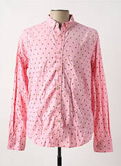 Chemise manches longues rose SCOTCH & SODA pour homme seconde vue