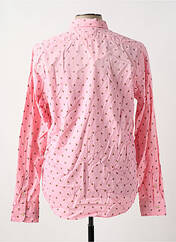 Chemise manches longues rose SCOTCH & SODA pour homme seconde vue