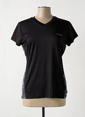 T-shirt noir LONGBOARD pour femme seconde vue