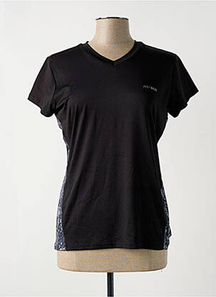 T-shirt noir LONGBOARD pour femme