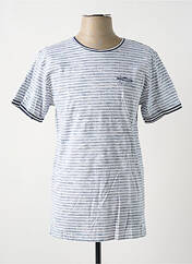 T-shirt bleu LONGBOARD pour homme seconde vue
