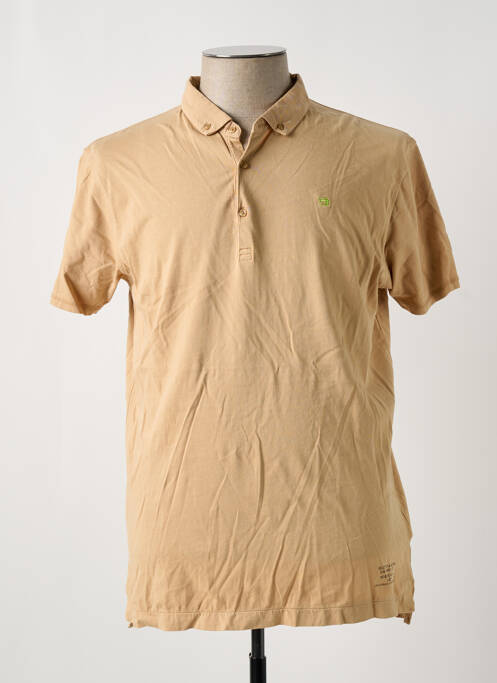 Polo beige SCOTCH & SODA pour homme