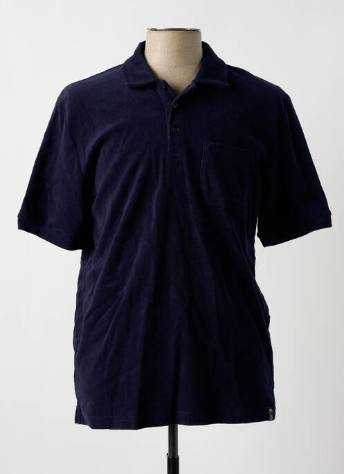 Polo bleu SCOTCH & SODA pour homme