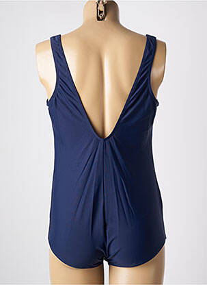 Maillot de bain 1 pièce imprimé fantaisie haut soutien-gorge moulé bleu OCEAN femme