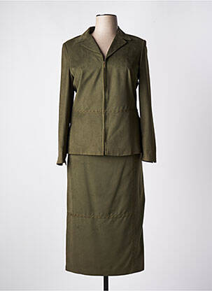Ensemble jupe coupe cintrée vert MAFECCO femme