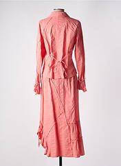 Ensemble jupe orange FRED SABATIER pour femme seconde vue