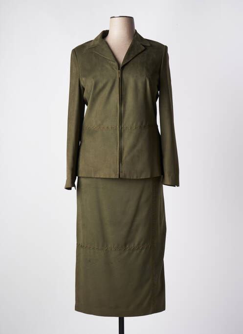 Ensemble jupe coupe cintrée vert MAFECCO femme