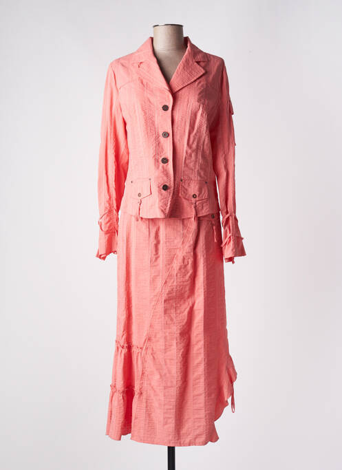 Ensemble jupe orange FRED SABATIER pour femme