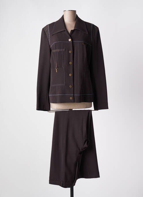 Ensemble pantalon marron FRED SABATIER pour femme