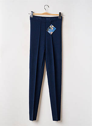 Legging taille haute taille haute bleu PAUL MAUSNER femme