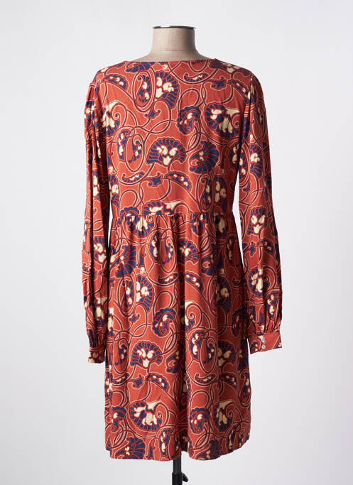 Robe mi-longue orange KING LOUIE pour femme