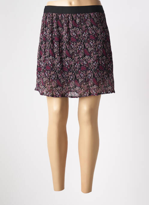 Jupe courte violet EMI-JO pour femme