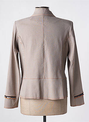 Blazer poches marron LYSA KARA femme