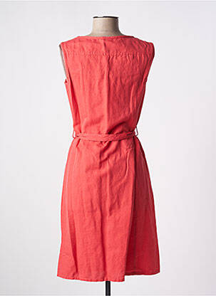 Robe mi-longue sans manche sans manche rouge JAC JAC femme