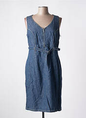 Robe mi-longue bleu INITIATIVE pour femme seconde vue