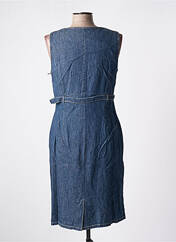 Robe mi-longue bleu INITIATIVE pour femme seconde vue