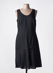 Robe mi-longue noir INITIATIVE pour femme seconde vue