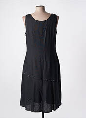 Robe mi-longue noir INITIATIVE pour femme seconde vue