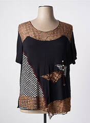 T-shirt noir NANAS DE PARIS pour femme seconde vue