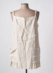 Tunique manches longues beige BE THE QUEEN pour femme seconde vue