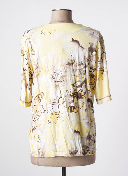 Gilet manches courtes manches mi-longues jaune GELCO femme