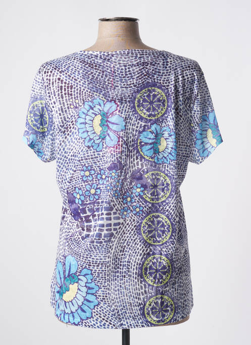 T-shirt bleu FELINO pour femme